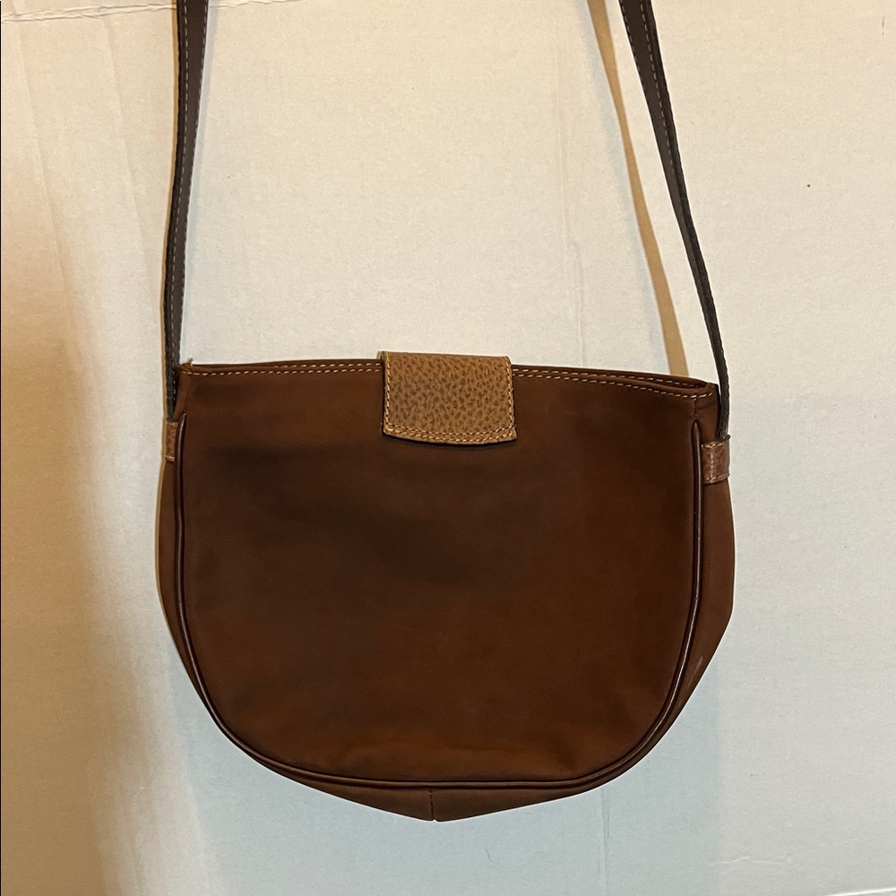 Peruzzi Elegant Brown Women's Messenger hand made calfskin Bag - Picture 2 of 13
